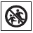Battery safety icon: keep batteries out of children’s reach