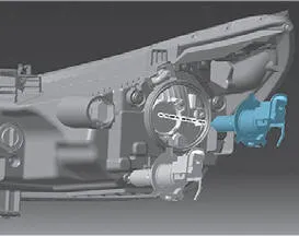 Hyundai Accent Type B halogen headlamp bulb replacement procedure