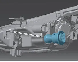 Hyundai Accent Type B front turn signal bulb removal and installation