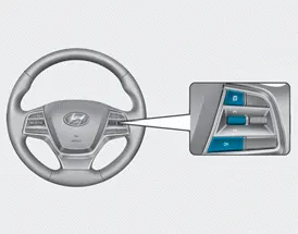 Hyundai Accent Type B trip modes example screen with selectable pages