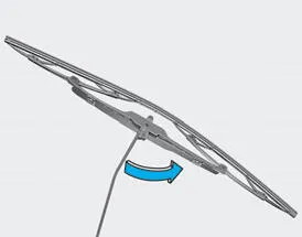 Hyundai Accent front wiper blade replacement Type A overview